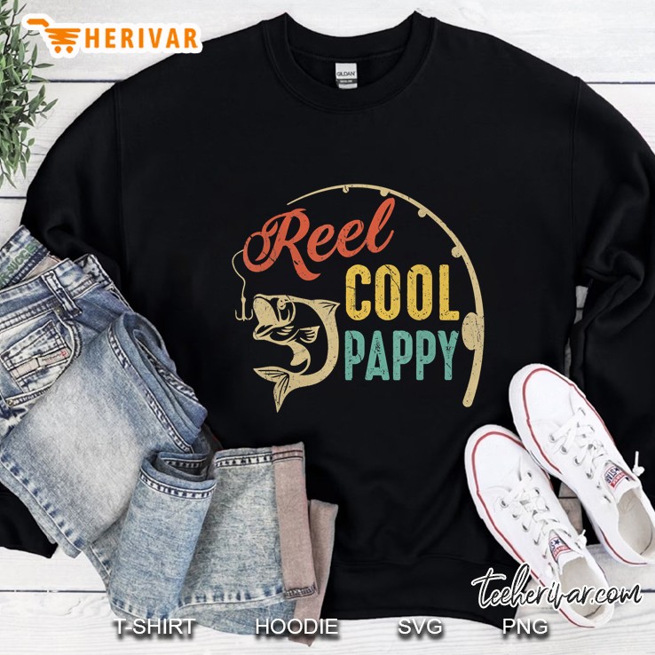 Reel Cool Pappy Fishing Vintage Version Sweatshirt
