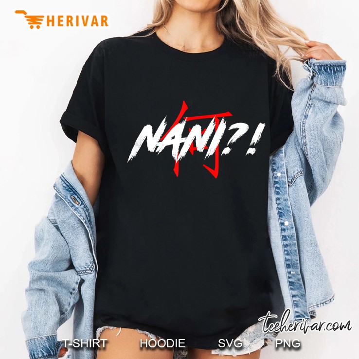 Nani Meme Anime Japanese Ladies Tee