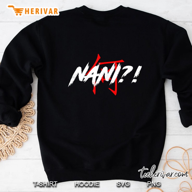 Nani Meme Anime Japanese Sweatshirt