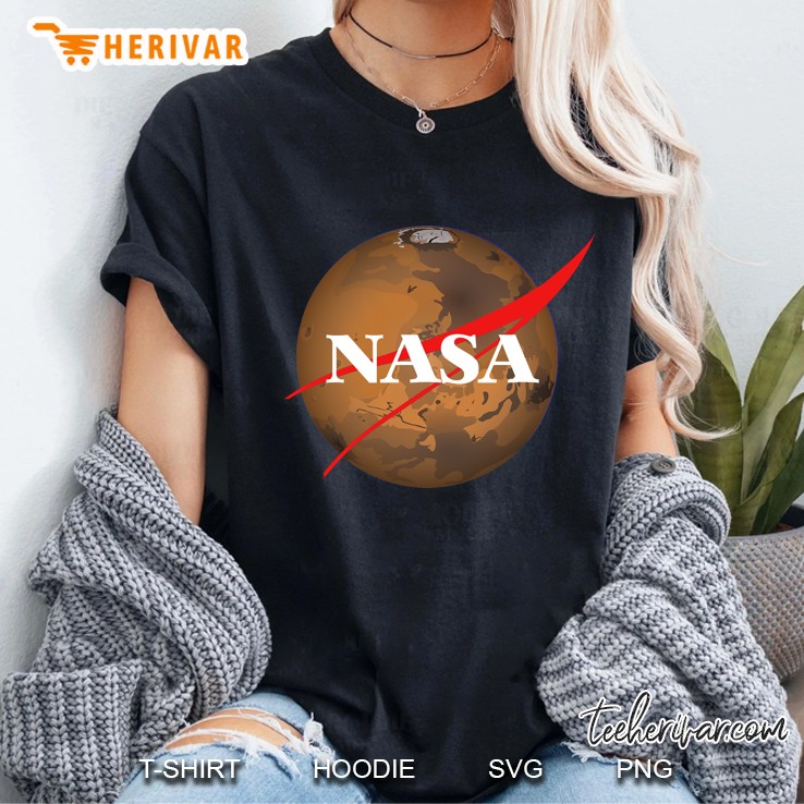 Nasa Space Mars Exploration Ladies Tee