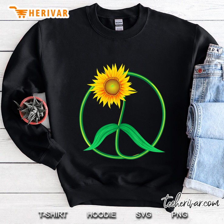 Sunflower Peace Sign Version Sweatshirt