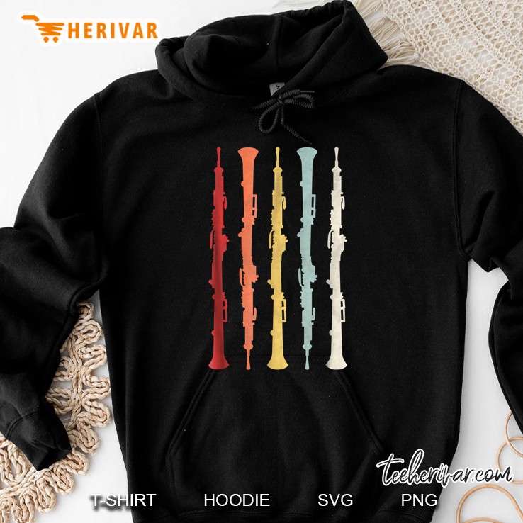 Vintage Retro 70s Oboe Hoodie