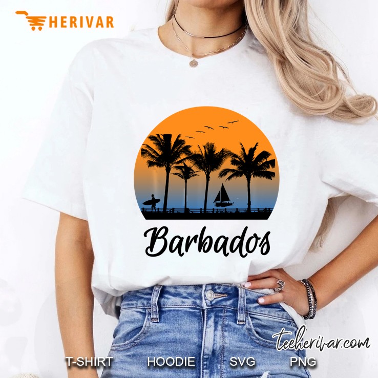 Barbados Beach Ladies Tee