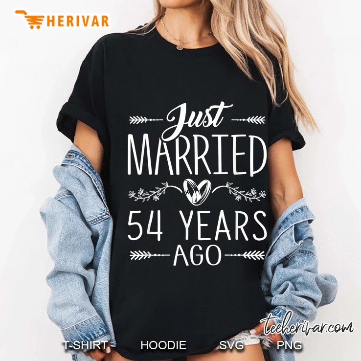 54Th Wedding Anniversary Ladies Tee