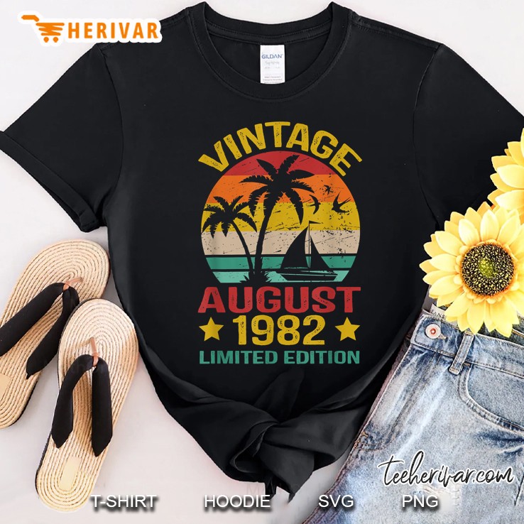 August 1982 Vintage Shirt