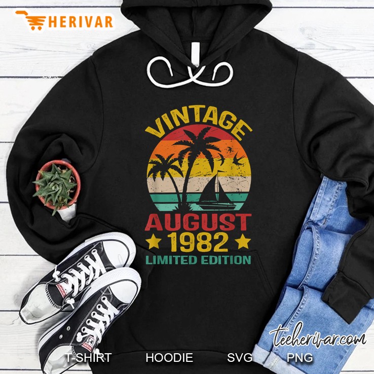 August 1982 Vintage Hoodie