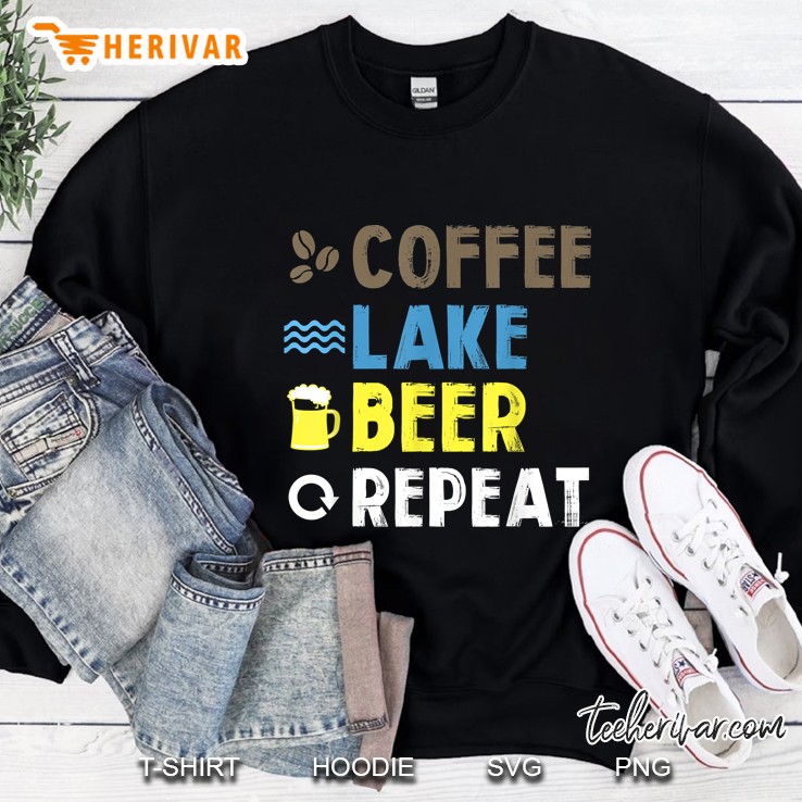 Coffee Lake Beer Repeat Sweatshirt