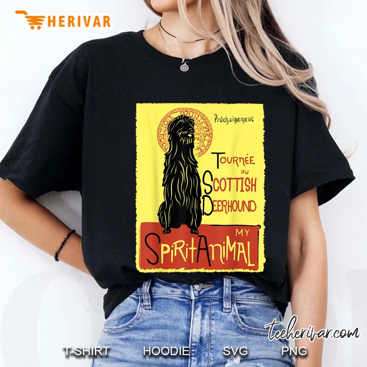 Tournee Du Scottish Deerhound My Spirit Animal Ladies Tee
