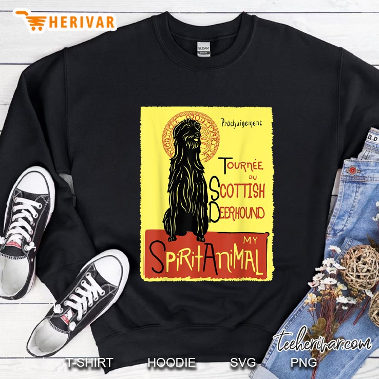 Tournee Du Scottish Deerhound My Spirit Animal Sweatshirt