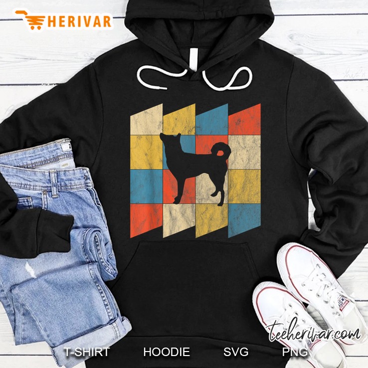 Vintage Jindo Retro Dog Breed Hoodie
