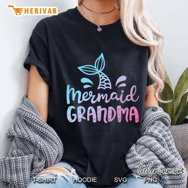 Mermaid Grandma Ladies Tee