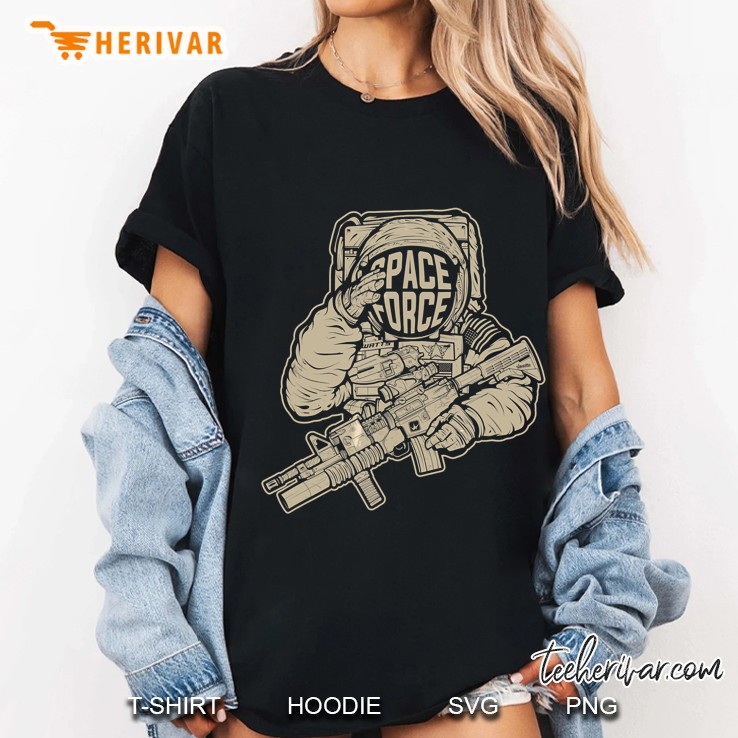 Space Force Combat Astronaut Ladies Tee