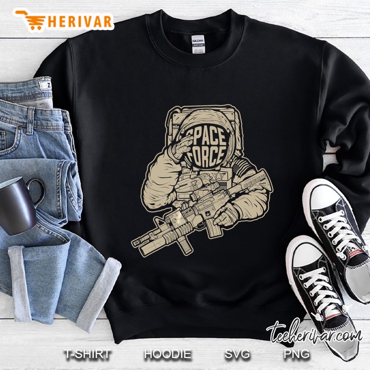 Space Force Combat Astronaut Sweatshirt