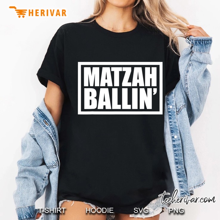 Matzah Ballin Matzo Ball Hanukkah Ladies Tee