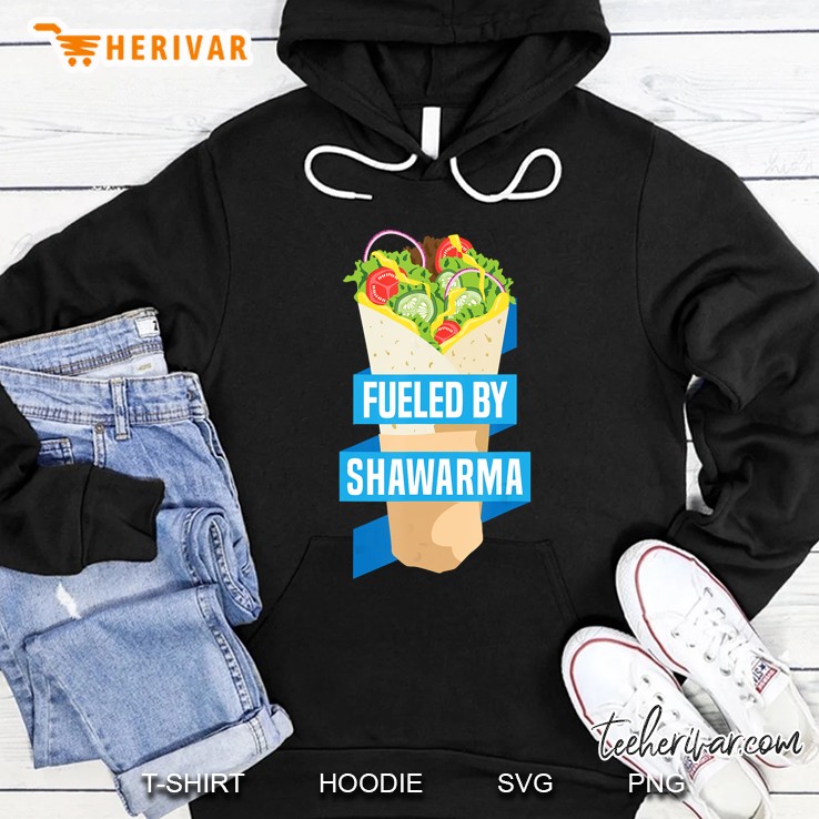 Fueled By Shawarma Sandwich Hoodie