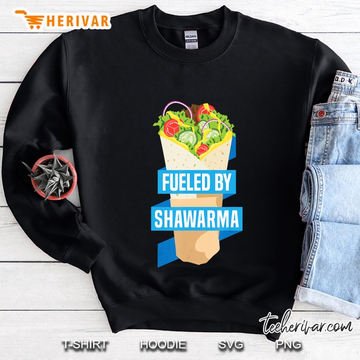 Fueled By Shawarma Sandwich Sweatshirt