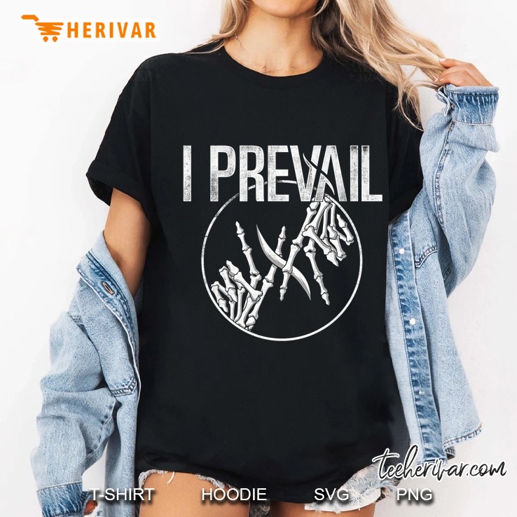 I Prevail Skeleton Hands Version Ladies Tee