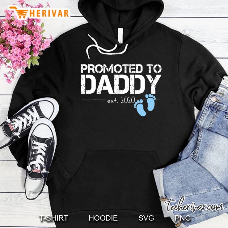 Promoted To Daddy Est 2020 Hoodie