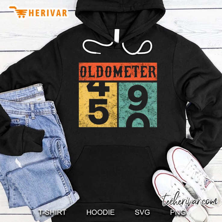 Oldometer 49-50 50Th Birthday Vintage Version Hoodie