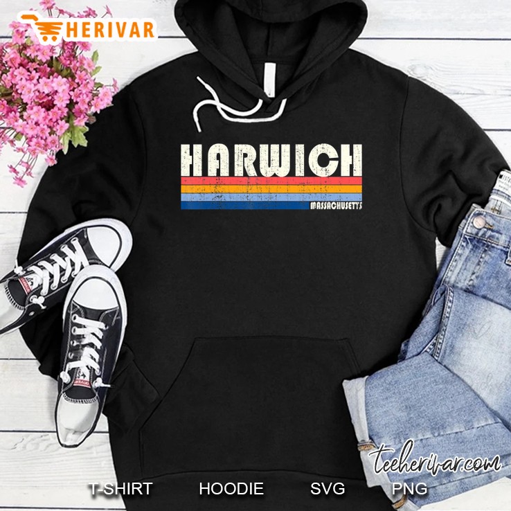 Harwich Massachusetts Vintage Version Hoodie