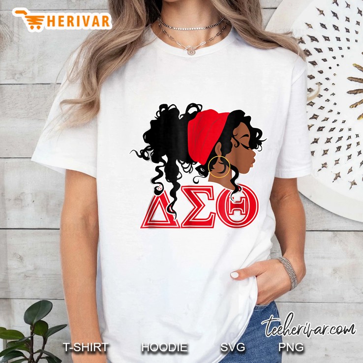 Delta Sigma Theta Black Girl Version Ladies Tee