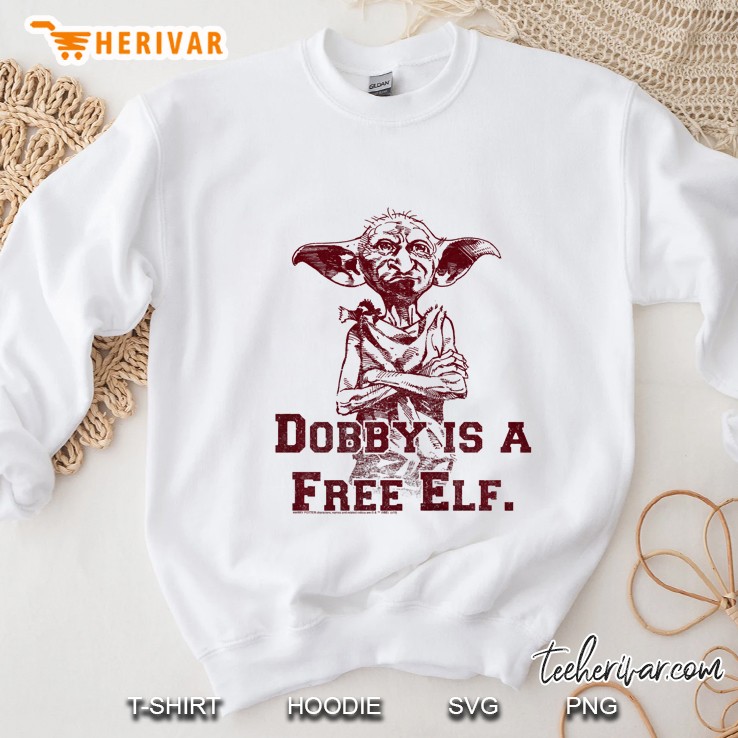 Harry Potter Dobby Is A Free Elf Sweatshirt