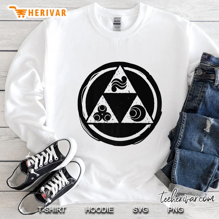 Legend Of Zelda Triforce Attributes Sweatshirt