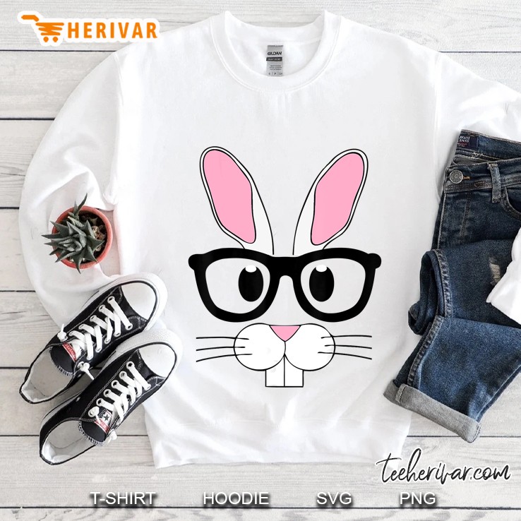 Rabbit With Glasses White Version Sweatshirt