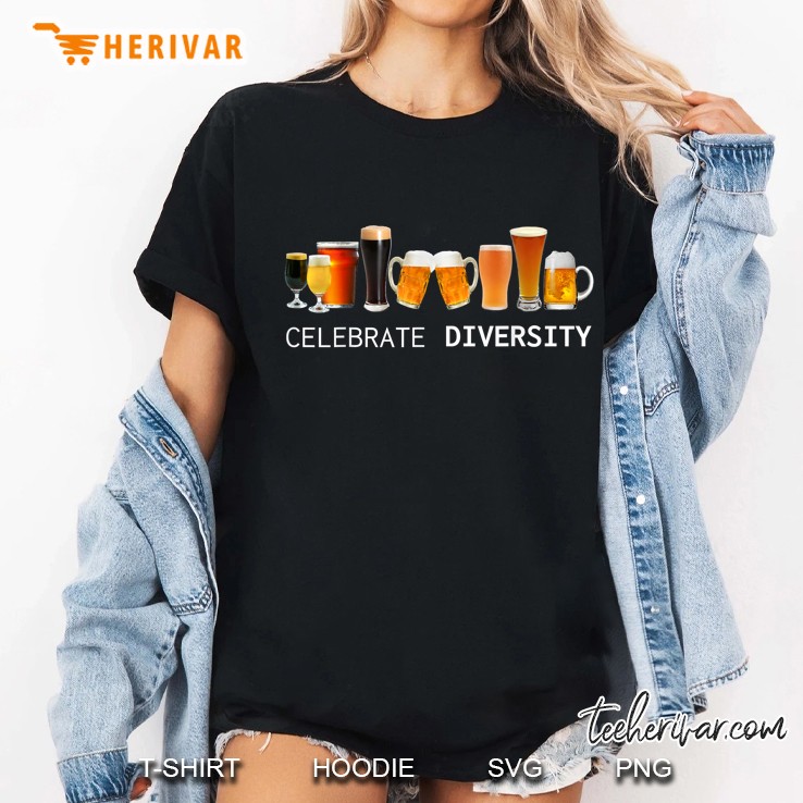 Celebrate Diversity Beer Ladies Tee