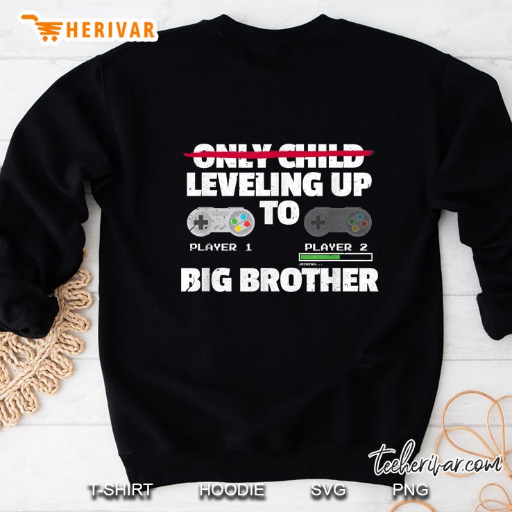 Leveling Up To Big Brother Game Controller Version Sweatshirt