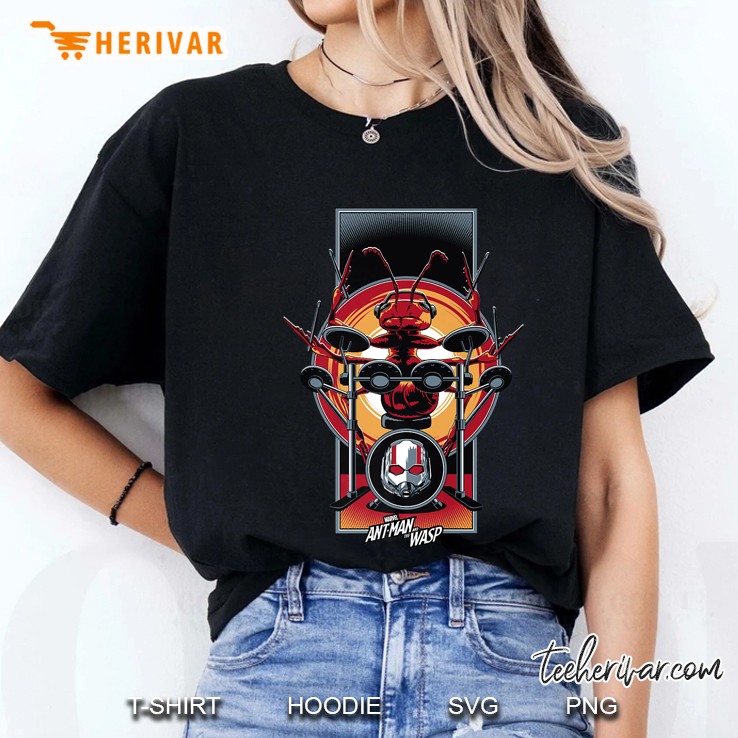Marvel Ant-Man & Wasp Ant Drummer Ladies Tee