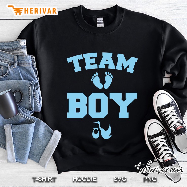 Team Boy Gender Reveal Version2 Sweatshirt