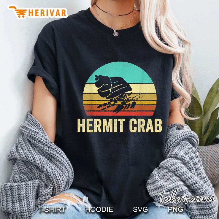 Vintage Hermit Crab Sunset Ladies Tee