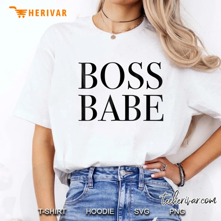 Boss Babe Funny Quote Ladies Tee