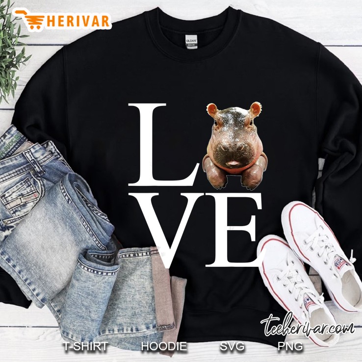 Love Fiona The Hippo Version Sweatshirt