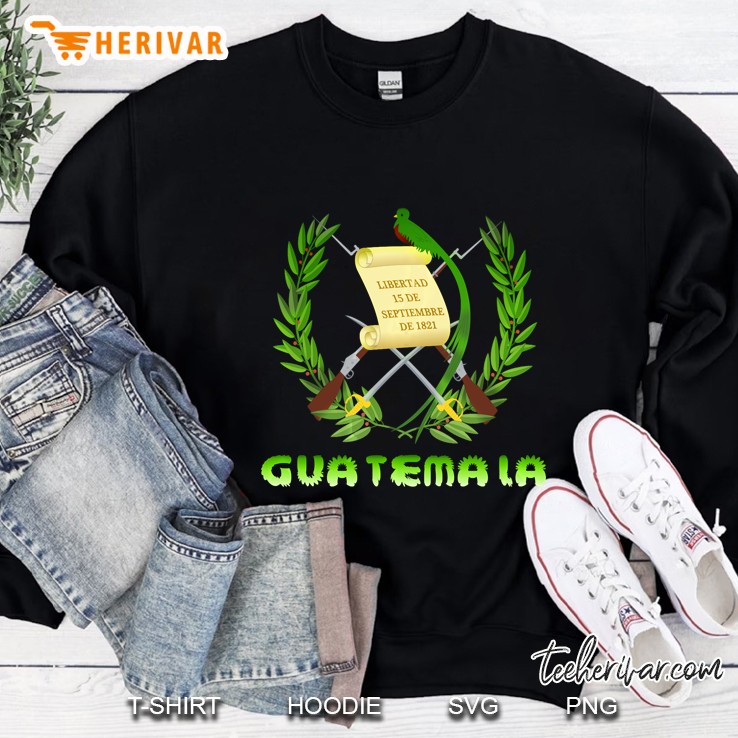 Guatemala Spanish Teacher Coat Of Arms Flag Sweatshirt