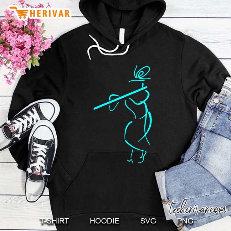 Hare Krishna Flute Art Hoodie