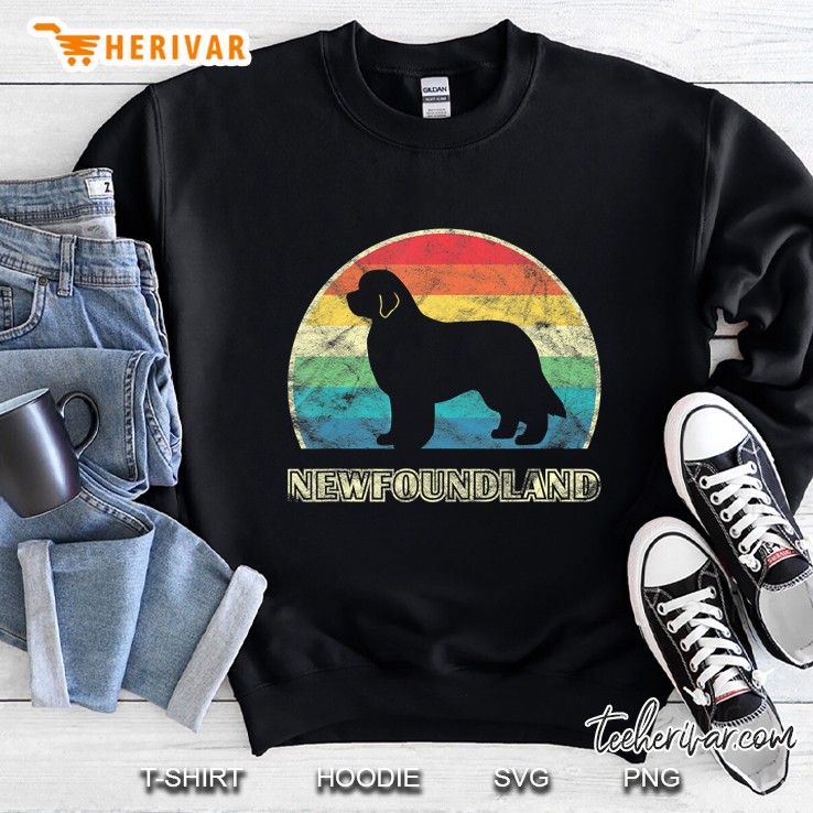 Newfoundland Silhouette Vintage Version Sweatshirt