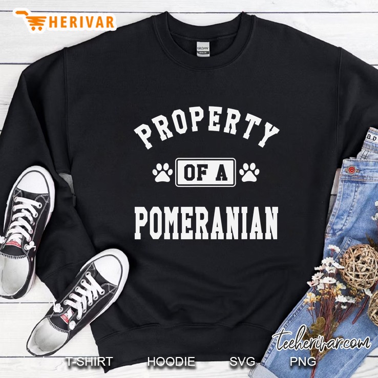 Property Of A Pomeranian Sweatshirt