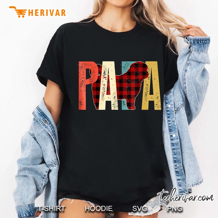 Shorkie Papa Vintage Version Ladies Tee