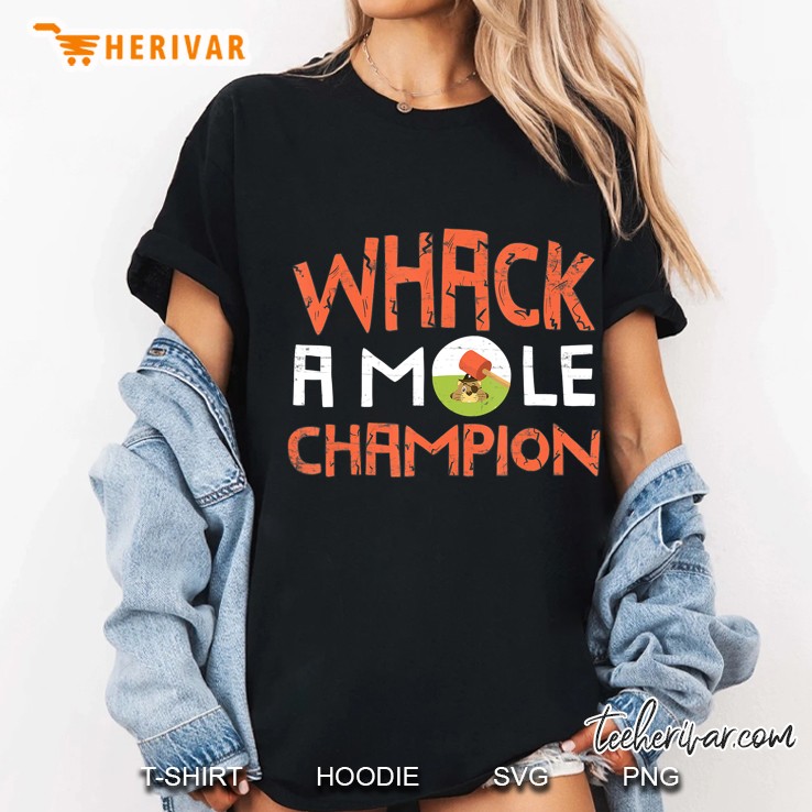 Whack A Mole Champion Ladies Tee