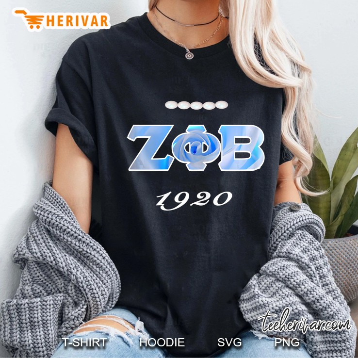 Zeta Blue 5 Ladies Tee