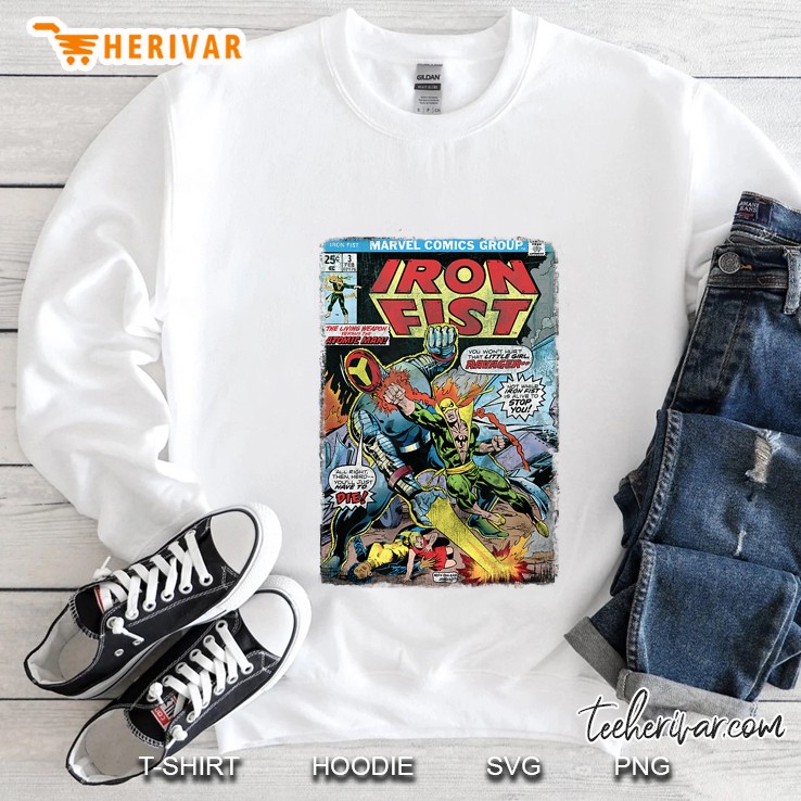 Marvel Iron Fist Vs Atomic Man Sweatshirt