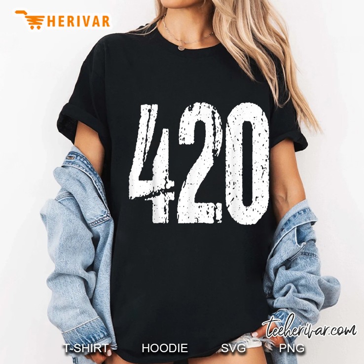 420 Cannabis Weed Ladies Tee