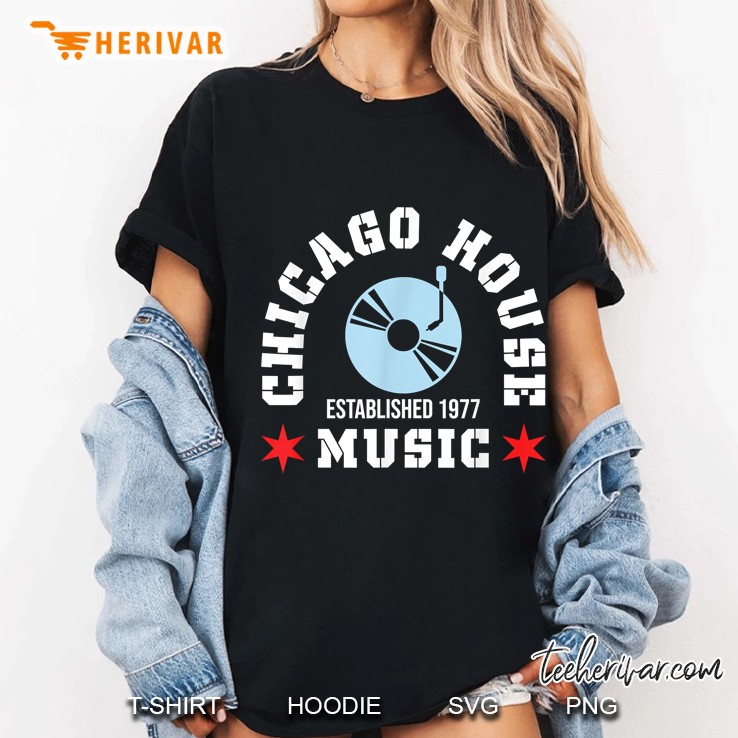 Chicago House Established 1977 Music Ladies Tee