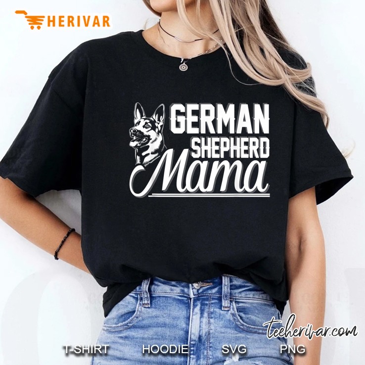 German Shepherd Mama Ladies Tee