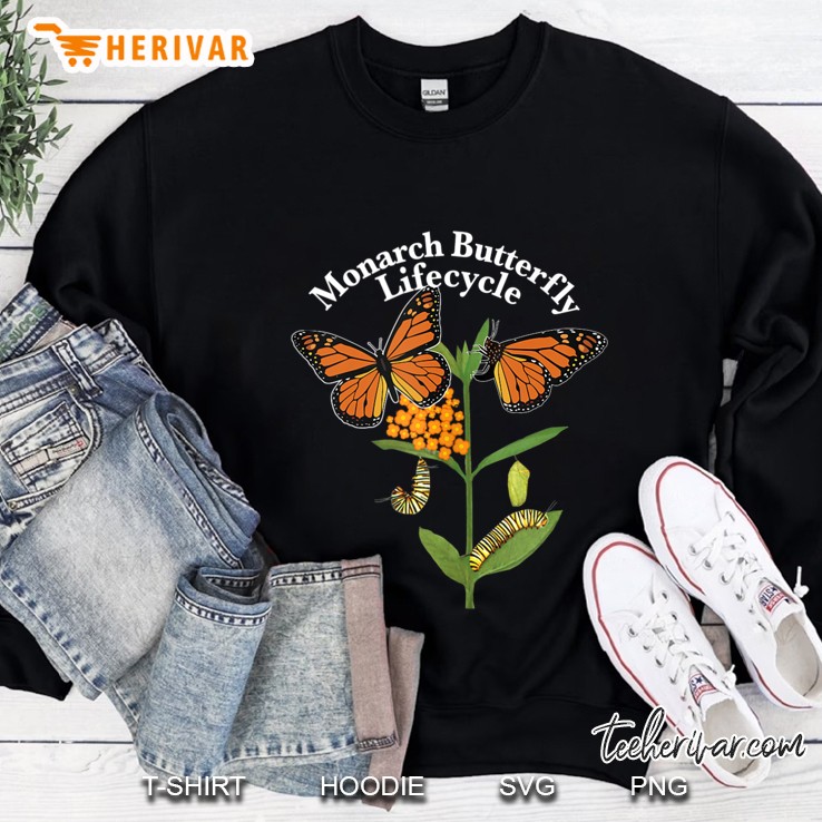 Monarch Butterfly Lifecycle Sweatshirt