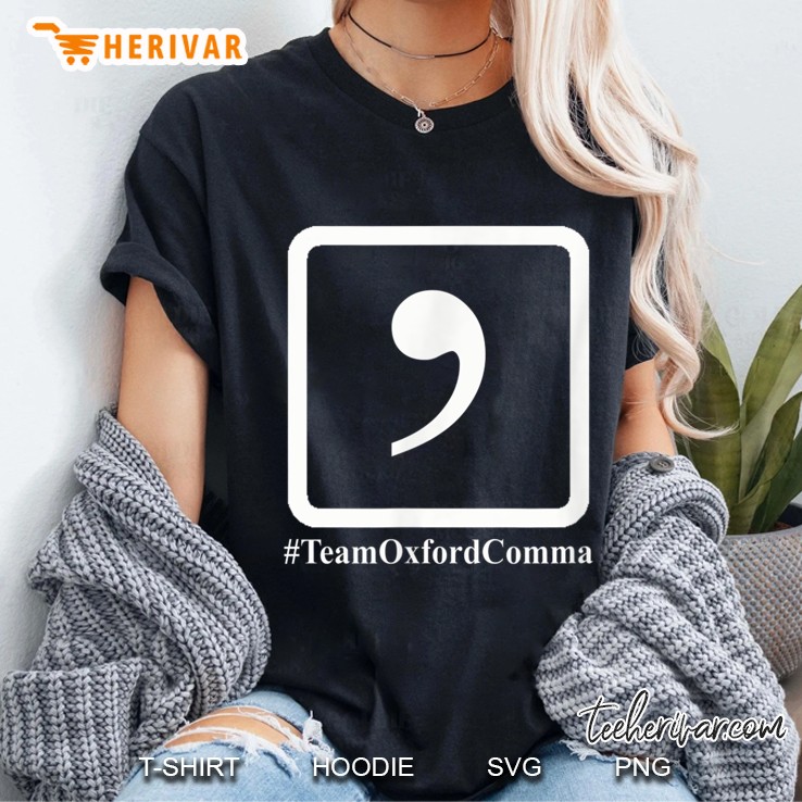 #TeamOxfordComma Ladies Tee