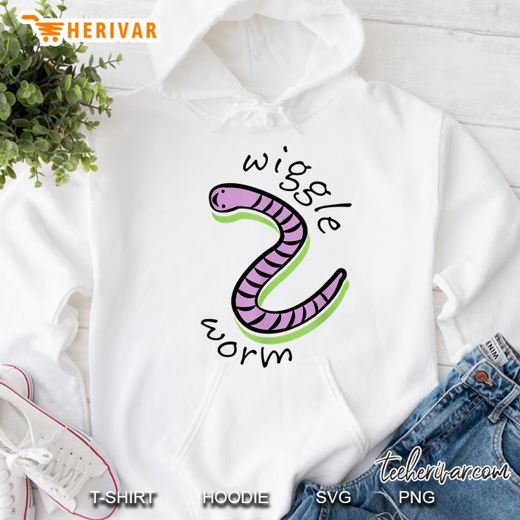 Cute Wiggle Worm Hoodie