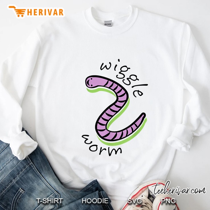 Cute Wiggle Worm Sweatshirt